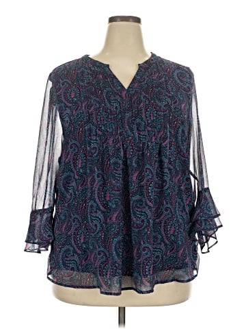 Charter Club 3/4 Sleeve Blouse (view 1)