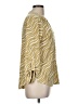 MICHAEL Michael Kors Gold 3/4 Sleeve Blouse Size M - photo 4
