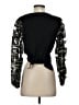 Cato 100% Polyester Black Long Sleeve Blouse Size XS - photo 2