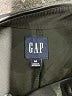 Gap 100% Polyester Metallic Black Skort Size M - photo 3