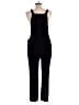 Design Lab Lord & Taylor Solid Black Jumpsuit Size L - photo 2