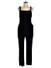 Design Lab Lord & Taylor Solid Black Jumpsuit Size L - photo 1