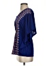 Absolutely Famous Blue Short Sleeve Blouse Size S - photo 5