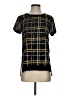 DKNY 100% Polyester Black Short Sleeve Blouse Size XS - photo 1