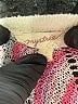 Mystree Chevron-herringbone Pink Pullover Sweater Size S - photo 7