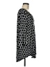 JM Collection Black 3/4 Sleeve Blouse Size M - photo 4