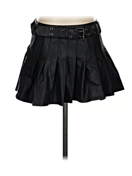 Current Mood Faux Leather Skirt