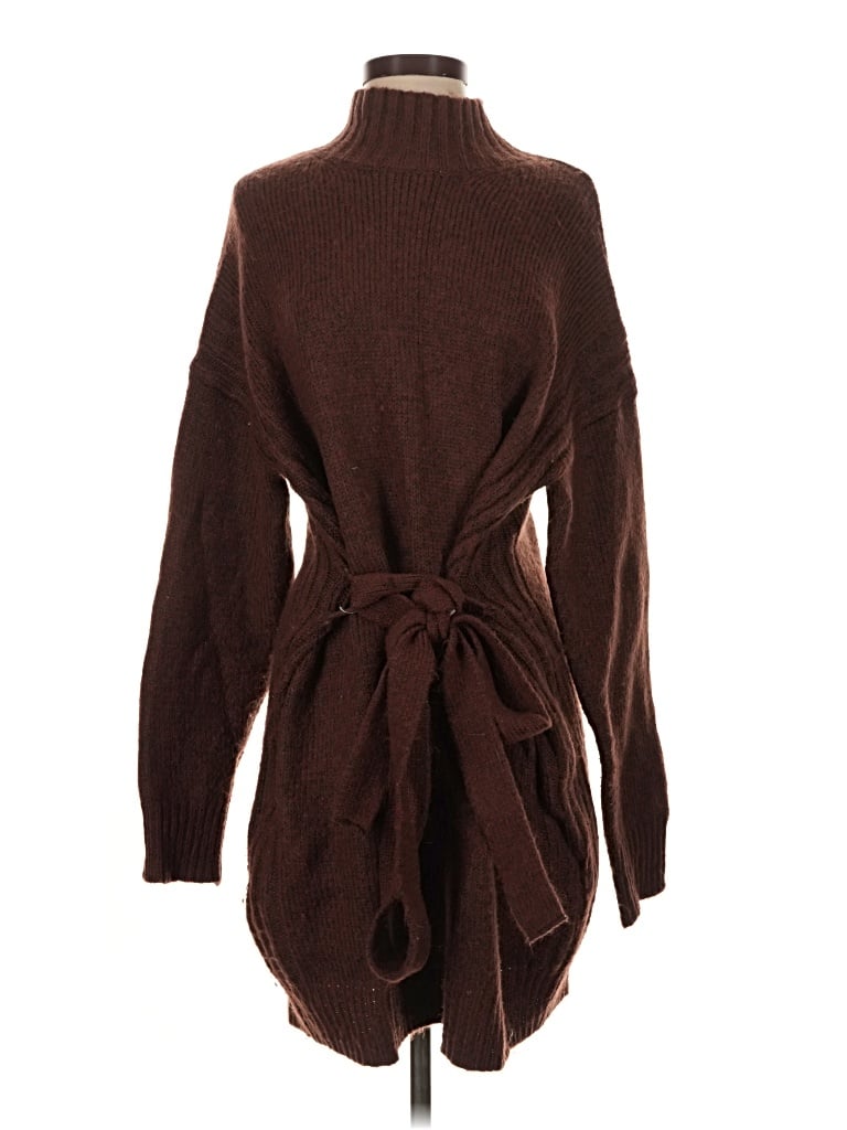 Pre-owned Primark Casual Dress In Brown