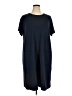 Stylus Solid Blue Casual Dress Size 1X - photo 1