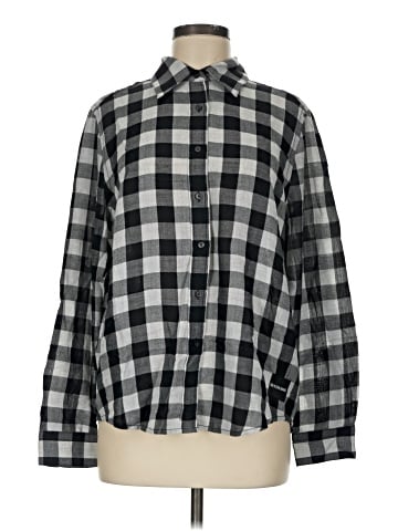 CALVIN KLEIN JEANS Long Sleeve Blouse (view 1)