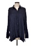 Zara Blue Long Sleeve Blouse Size S - photo 1
