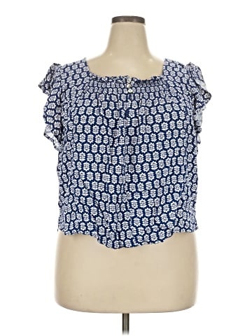 Draper James RSVP Short Sleeve Blouse (view 1)