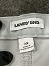 Lands' End Solid Gray Casual Pants Size 10 - photo 7