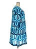 Lesley Evers Graphic Blue Casual Dress Size 2X - photo 4