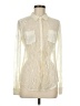 Guess Ivory Long Sleeve Blouse Size M - photo 1