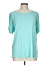 Shop Basic USA Teal Short Sleeve T-Shirt Size L - photo 1