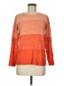 Market and Spruce Color Block Orange Pullover Sweater Size M - photo 1