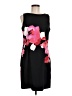 AB Studio Graphic Black Cocktail Dress Size 12 - photo 1