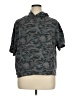 Fabletics Camo Gray Short Sleeve Turtleneck Size XL - photo 1