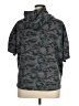 Fabletics Camo Gray Short Sleeve Turtleneck Size XL - photo 2