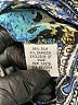 Cache Animal Print Blue Long Sleeve Blouse Size M - photo 8