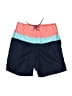 Janie and Jack 100% Polyester Color Block Blue Board Shorts Size 18 - photo 1