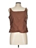 Max Studio Brown Sleeveless Blouse Size 12 - photo 1