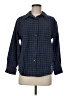 Eddie Bauer Plaid Blue Long Sleeve Button-Down Shirt Size M (petite) - photo 1