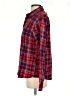 L.L.Bean 100% Cotton Plaid Red Long Sleeve Button-Down Shirt Size XS - photo 5