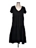 Zara Solid Black Casual Dress Size L - photo 1