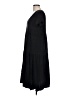 Zara Solid Black Casual Dress Size L - photo 5
