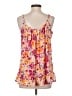 Unbranded 100% Polyester Orange Sleeveless Blouse Size S - photo 2