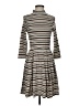 Altar'd State Stripes Gray Casual Dress Size S - photo 1