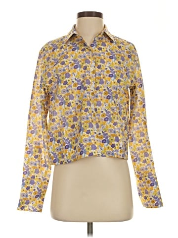 Liberty Art Fabrics for J.Crew Long Sleeve Blouse (view 1)