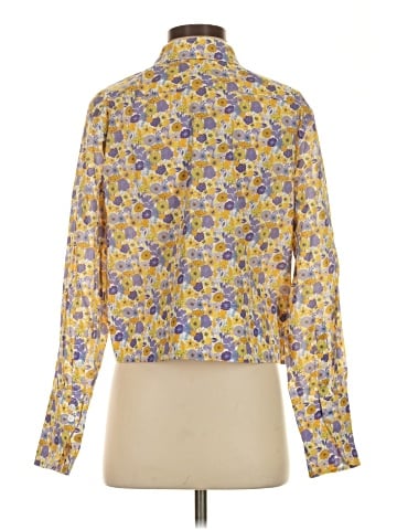 Liberty Art Fabrics for J.Crew Long Sleeve Blouse (view 2)