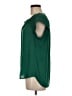 Daniel Rainn 100% Polyester Green Short Sleeve Blouse Size M - photo 5