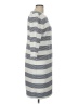 Talbots Stripes Gray Casual Dress Size 12 - photo 4