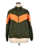 Love 100% Polyester Color Block Green Windbreaker Size 3X - photo 1