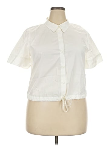 Simply Vera Vera Wang Short Sleeve Blouse (view 1)