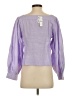 J.Crew Purple 3/4 Sleeve Blouse Size S - photo 2