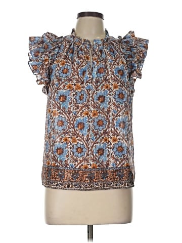 Ulla Johnson Short Sleeve Blouse (view 1)