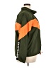 Love 100% Polyester Color Block Green Windbreaker Size 3X - photo 4