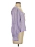 J.Crew Purple 3/4 Sleeve Blouse Size S - photo 4