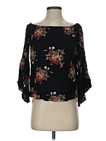 On The Road... 3/4 Sleeve Blouse (view 1)