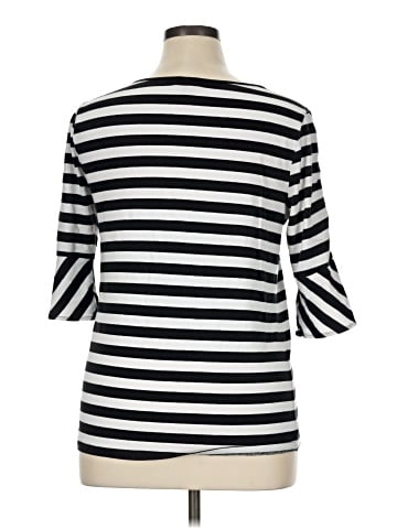 Jones New York Signature 3/4 Sleeve Top (view 2)