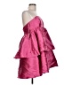 Hutch 100% Polyester Pink Cocktail Dress Size L - photo 4