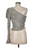 Express Silver Sleeveless Top Size M - photo 2