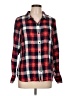 Tommy Hilfiger Plaid Red Long Sleeve Button-Down Shirt Size L - photo 1