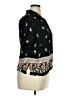 Kathie Lee Paisley Black Short Sleeve Blouse Size 14 - 16 - photo 4