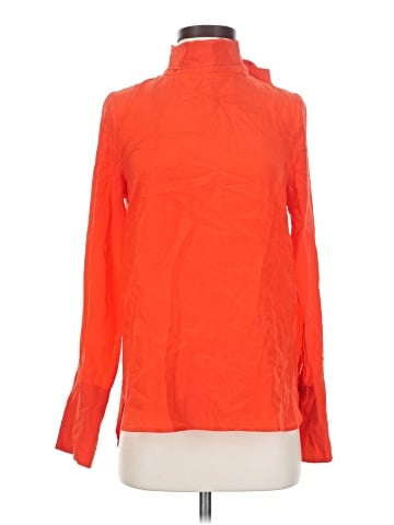 J.Crew Long Sleeve Silk Top (view 1)